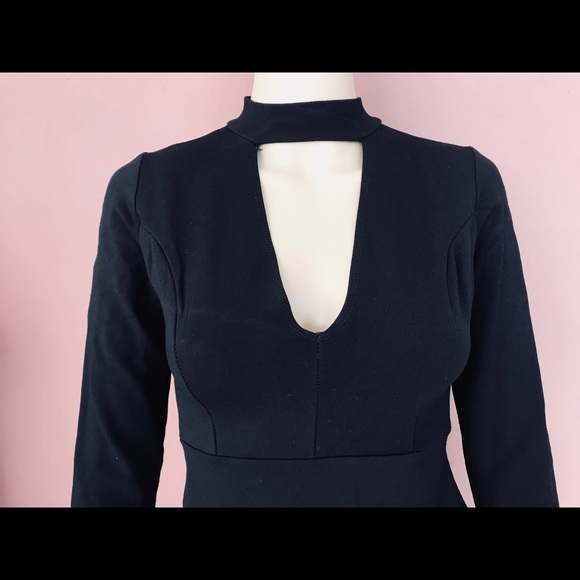 Charlotte Rouse black dress size XS gently used - Picture 4 of 5